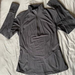 Lululemon Half Zip Black Pullover 8